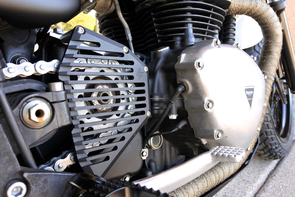 Spooky Fast Triumph Sprocket Cover