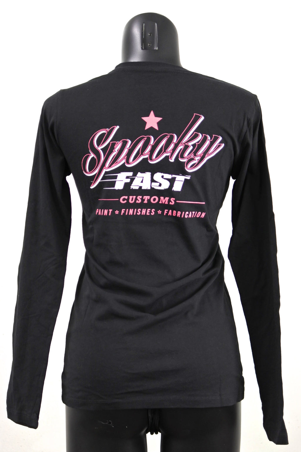 Spooky Fast Women's Corporate Logo Long Sleeve T-Shirt - Black