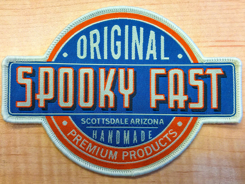 Spooky Fast Vintage Logo Patch