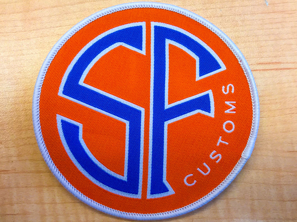 Spooky Fast Round Logo Patch
